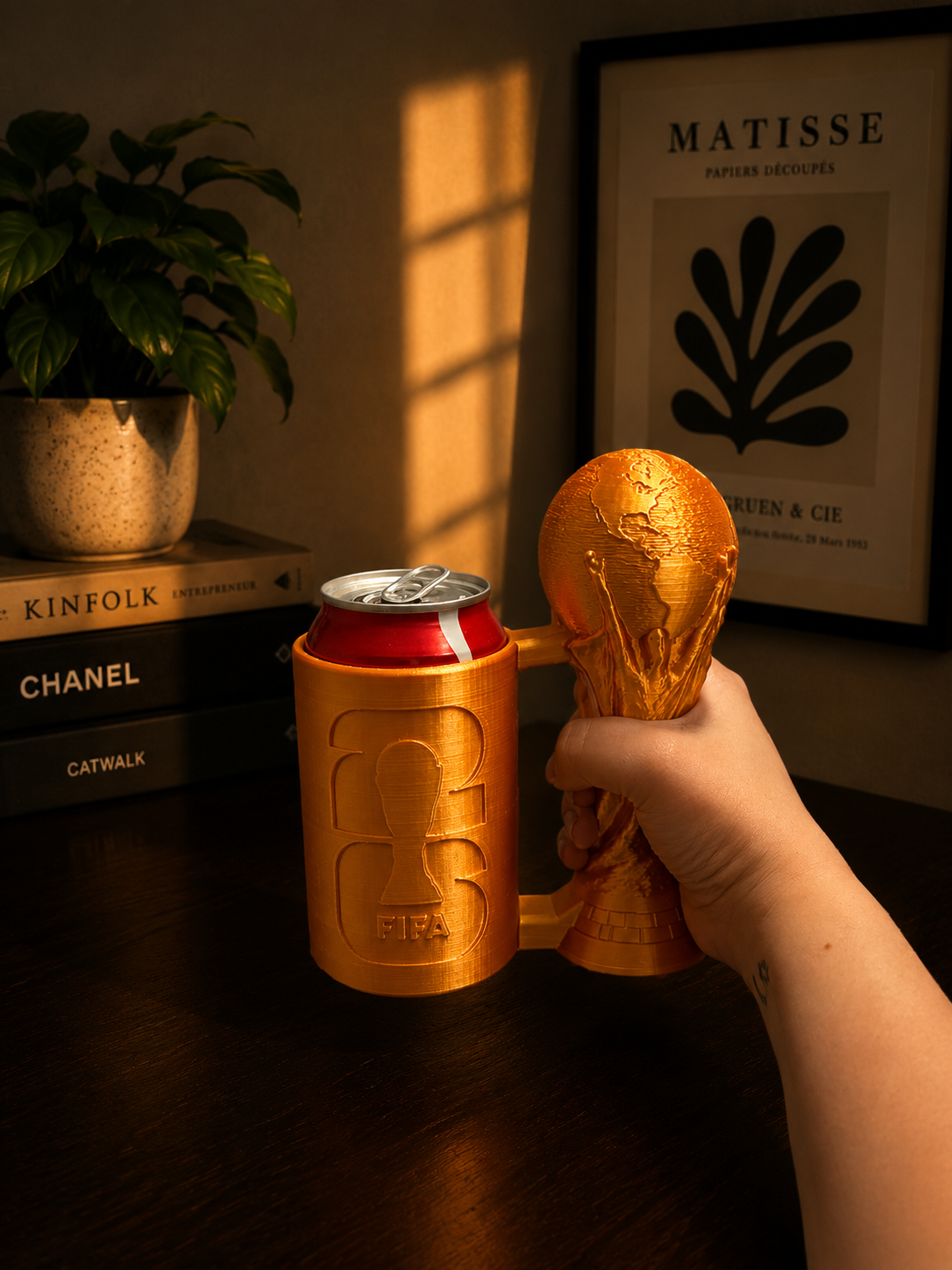 Porta-Lata Taça da Copa do Mundo 2026