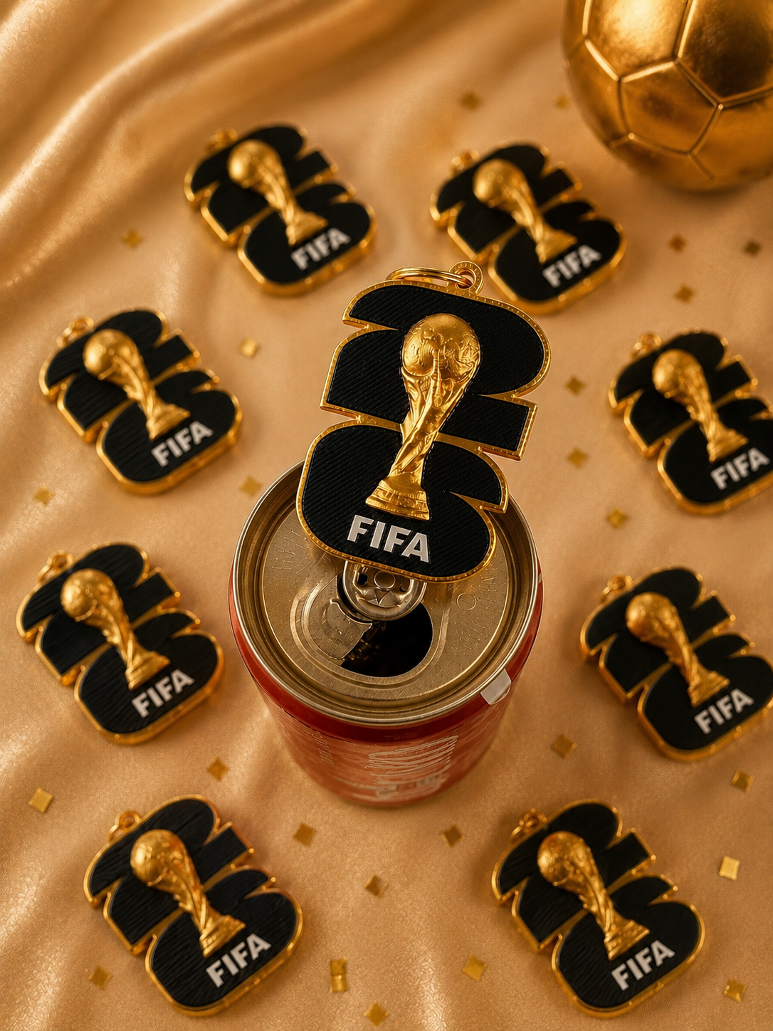 Abridor de Lata Copa do Mundo