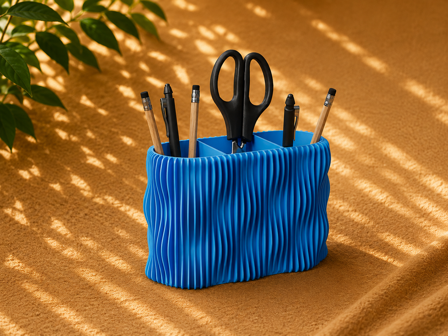 Organizador de Mesa Ondulado Moderno